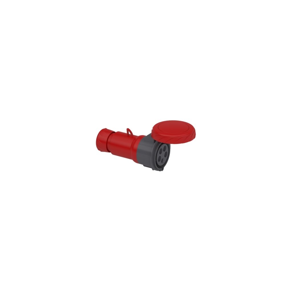 PKF32M735 PratiKa wander socket straight 32 A 3P N E 380 415 V AC IP67 Schneider Electric pkf32m735 image web