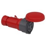 PKF32M735 PratiKa wander socket straight 32 A 3P N E 380 415 V AC IP67 Schneider Electric pkf32m735 image web