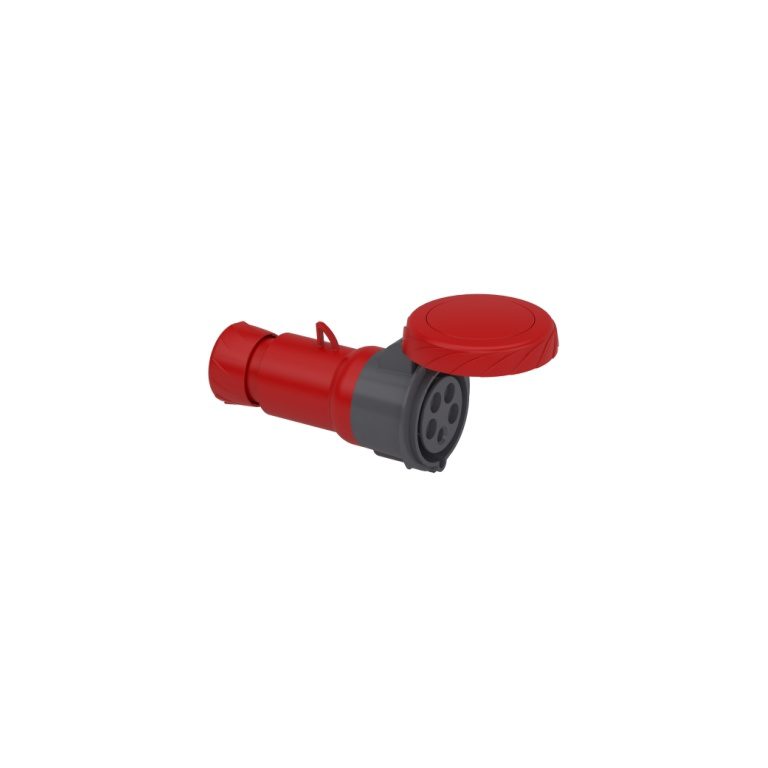PKF32M735 PratiKa wander socket straight 32 A 3P N E 380 415 V AC IP67 Schneider Electric pkf32m735 image web