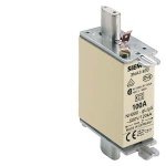3NA3830 LV HRC fuse element, NH000, In 100 A, AC 500 V, DC 250 V, Front indicator, live grip lugs Siemens p i201 xx 01853i