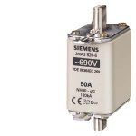 3NA38306 LV HRC fuse element, NH00, In 100 A, AC 690 V, DC 250 V, Front indicator, live grip lugs Siemens p i201 xx 04211i