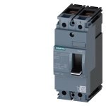 3VA1196-4ED22-0AA0 MCCB 16 A, 2 Pole, 36 kA, Fixed O L Fixed S C Settings, Thermal Magnetic Trip Unit FTFM Siemens p i202 xx
