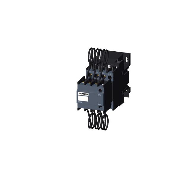 3MT7001-6JA11-6AN2 16.7 kvar Capacitor duty contactor 1NO 1NC aux contact 220 V AC Siemens p in01 xx 00006i