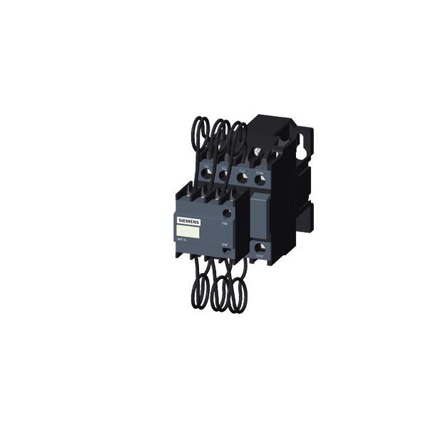 3MT7002-0JA11-6AN2 20 kvar Capacitor duty contactor 1NO 1NC aux contact 220 V AC Siemens p in01 xx 00008i