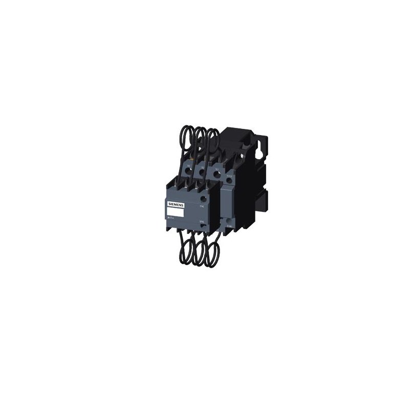 3MT7002-5JA11-6AN2 25 kvar Capacitor duty contactor 1NO 1NC aux contact 220 V AC Siemens p in01 xx 00010i