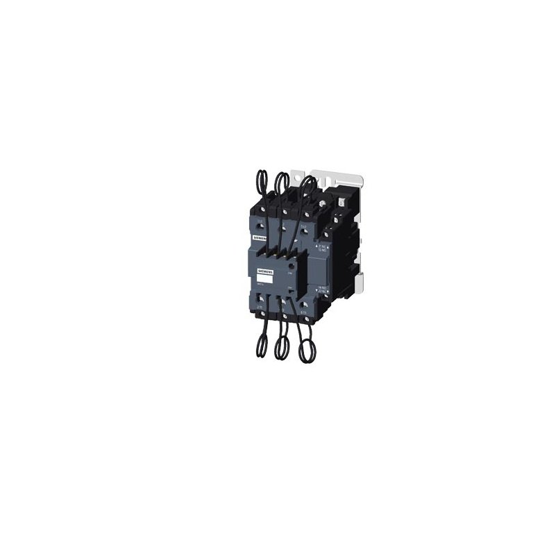 3MT7006-0JA12-6AP2 60 kvar Capacitor duty contactor 1NO 2NC aux contact 240 V AC Siemens p in01 xx 00012i