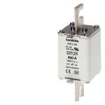 3NE3221 SITOR fuse link, with slotted blade contacts, NH1, In 100 A, AC 1000 V, front indicator Siemens p nse0 xx 00550i