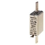 3NE4124 SITOR fuse link, with blade contacts, NH0, In 160 A, AC 1000 V, DC 440 V, front indicator Siemens p nse0 xx 00553i