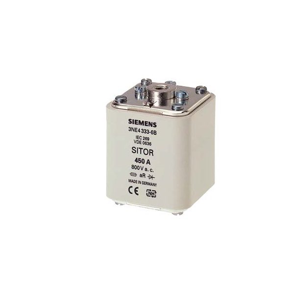 3NE43276 SITOR fuse link, with female thread on both sides, In 250 A, AC 800 V, DC 440 V, front indicator Siemens p nse0 xx 0
