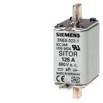 3NE80031 SITOR fuse link, with blade contacts, NH00, In 35 A, AC 690 V, DC 440 V, front indicator Siemens p nse0 xx 00559i