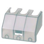 3LD9251-0A Terminal cover, 3-pole, for 63 A, accessory for main and emergency switching-off switch 3LD2 Siemens p nsg0 xx 001