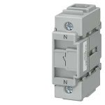 3LD9220-0B Neutral conductor, leading switching for Front mounting, Up to 32 A, Accessory for main and emergency stop switch