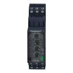 RM22TR33 Modular 3-phase control relay, 8 A, 2 CO, 380 480 V AC Schneider Electric rm22tr33 front 1500x1500