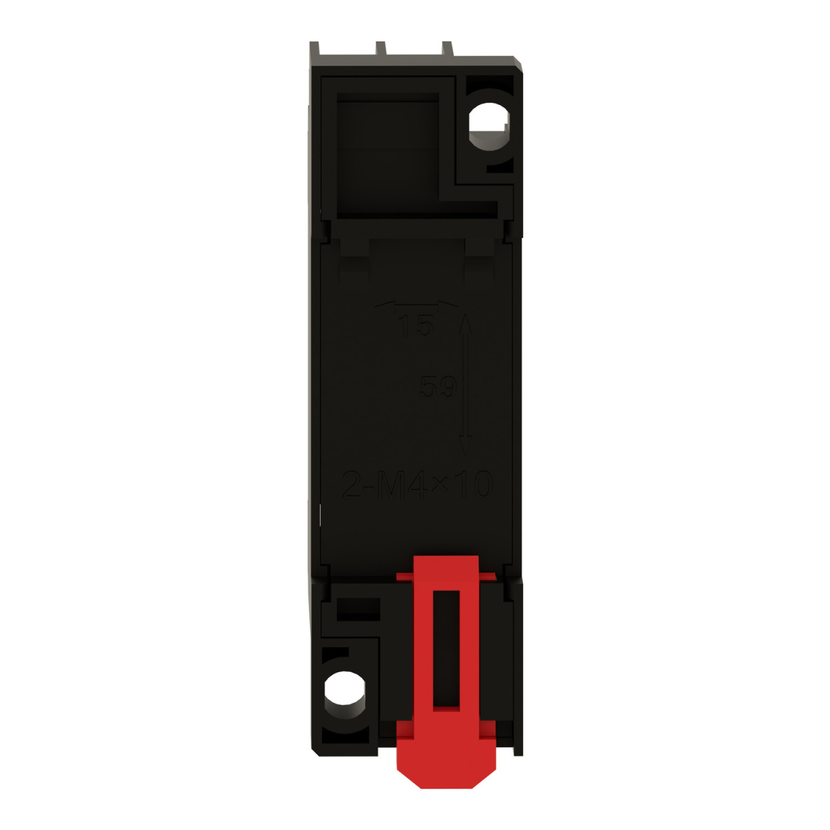 RXZE1M2C socket RXZ mixed contact 7 A 250 V screw clamp for relay RXM2. Schneider Electric rxze1m2c 360 rear 2022 1500x1500