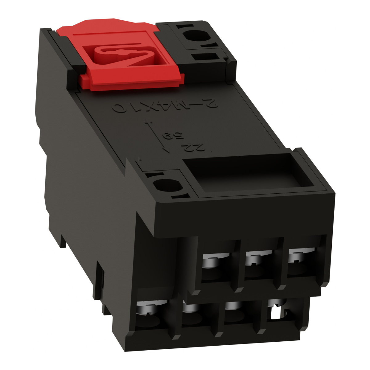 RXZE1M4C socket RXZ -mixed contact 7 A 250 V screw clamp for relay RXM2., RXM4. Schneider Electric rxze1m4c 360 top 2022 1500