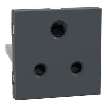 UNS6SK3P2MNS_GY_IOP-Def_CL_web UNS6SK3P2MNS GY Socket-outlet, Unica Pure, mechanism, 2P E, 6A, with shutter grey Schneider Electric uns6sk3p2mns gy iop def