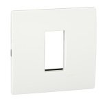 X0701 Opale cover frame with fixing frame 1 module white Schneider Electric x0701 iop def wd 1500x1500