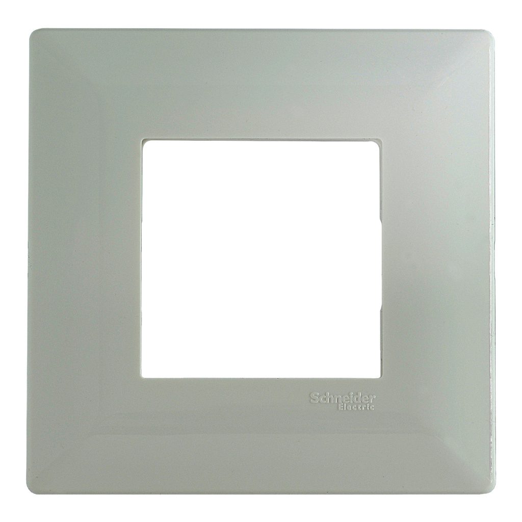 X0702 Opale cover frame with fixing frame 2 module white Schneider Electric x0702 def 1500x1500