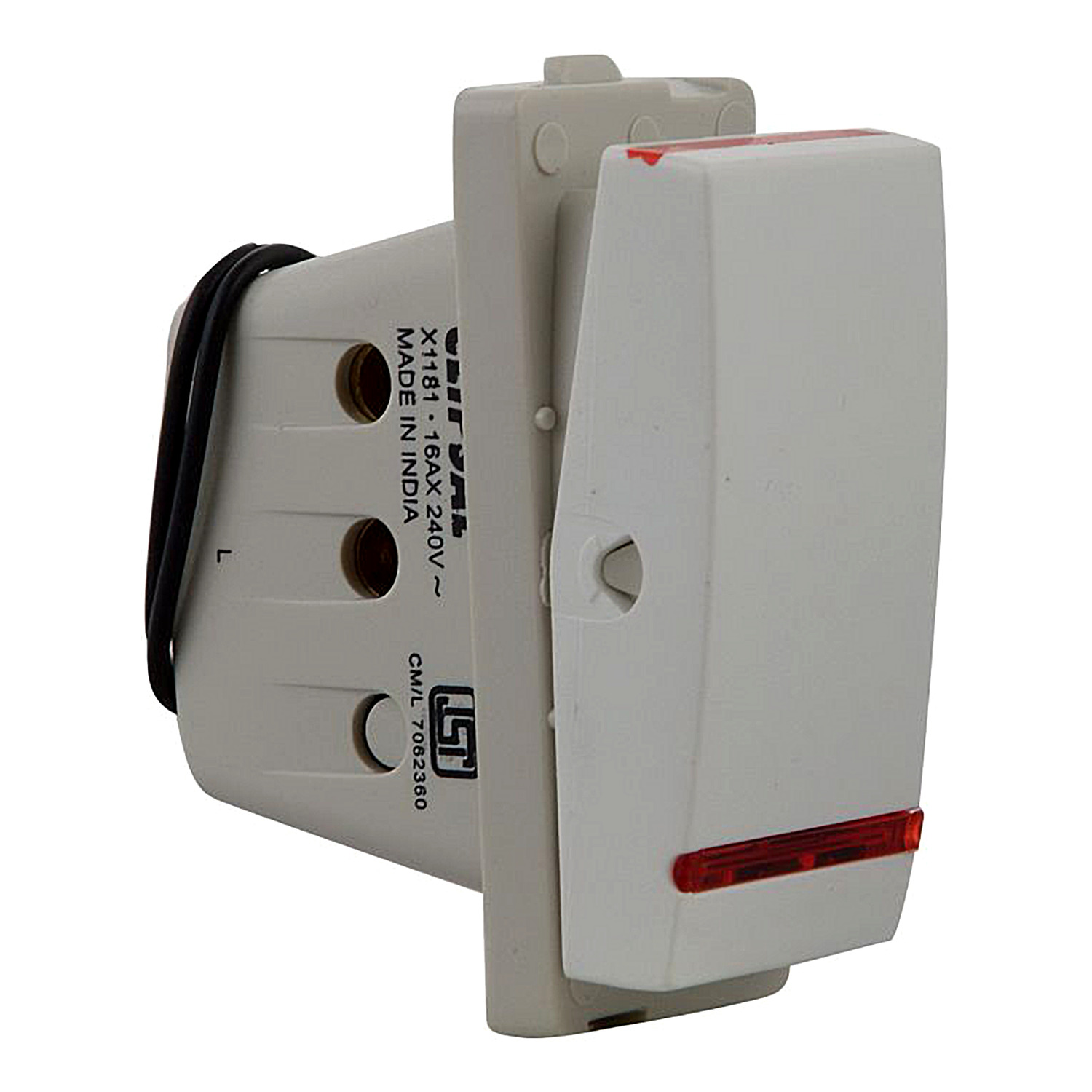 X1181WH_def_1500x1500 X1181WH Opale switch with indicator lamp 1-way 16 A white Schneider Electric x1181wh def 1500x1500