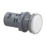 XA2EVM1LC round pilot light Ø 22 white integral LED 220 V AC screw clamp terminals Schneider Electric xa2e cp20052 2 1500x150
