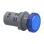 XA2EVMD6LC round pilot light Ø 22 blue integral LED 220 V DC screw clamp terminals Schneider Electric xa2e cp20056 2 1500x150