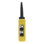 XACA471 Pendant control station, plastic, yellow, 4 push buttons Schneider Electric xaca471 front 1500x1500
