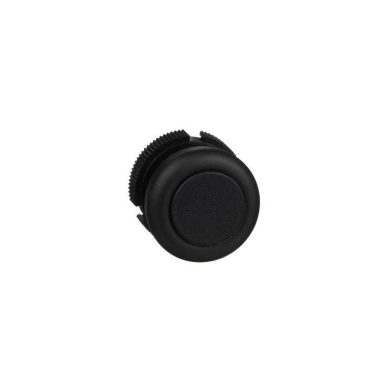 XACA9412 round head for pushbutton spring return XAC-A black booted Schneider Electric xaca9412 da19 web