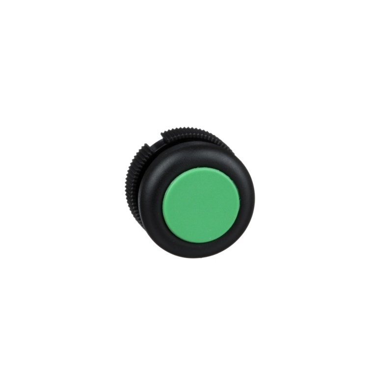 XACA9413 round head for pushbutton spring return XAC-A green booted Schneider Electric xaca9413 da19 web