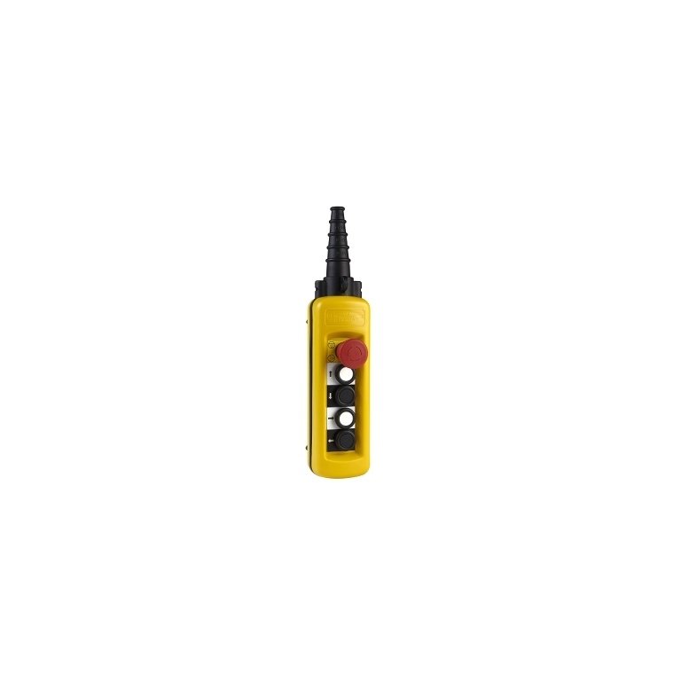 XACA4714 pendant control station XAC-A 4 pushbuttons 1 Emergency stop Schneider Electric xac 661 cpoda2016001 web
