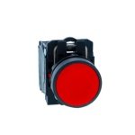 XB5AA42N Push button, Harmony XB5N XB7N, plastic, flush, red, 22mm, spring return, unmarked, 1 NC Schneider Electric xb5aa42n