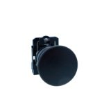 XB5AC21N Push button, Harmony XB5N XB7N, plastic, mushroom, black, 40mm, spring return, unmarked, 1 NO Schneider Electric xb5