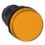 XB7EV08MPN Monolithic pilot light, Harmony XB5N XB7N, plastic, amber, 22mm, LED, 230V AC Schneider Electric xb5n cp250923058