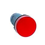 XB7EV04GPN Monolithic pilot light, Harmony XB5N XB7N, plastic, red, 22mm, LED, 120V AC DC Schneider Electric xb7ev04gpn main