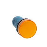 XB7EV08GPN Monolithic pilot light, Harmony XB5N XB7N, plastic, amber, 22mm, LED, 120V AC DC Schneider Electric xb7ev08gpn mai