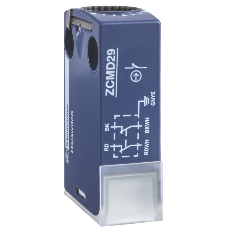 ZCMD21 Limit switch body, Limit switches XC Standard, ZCMD, 1NC 1 NO, silver, snap action Telemecanique Sensors xc sd 520 cpo
