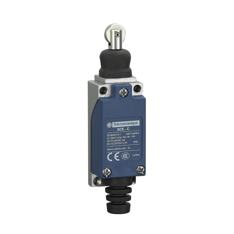 XCE102C Steel roller plunger, horizontal actuation Telemecanique Sensors xc sd p19052 1500x1500