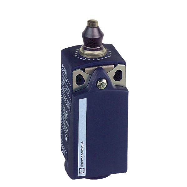 XCKP2111G11 Limit switch, Limit switches XC Standard, XCKP, metal end plunger with nitrile boot, 1NC 1 NO, snap, Pg11 Telemec
