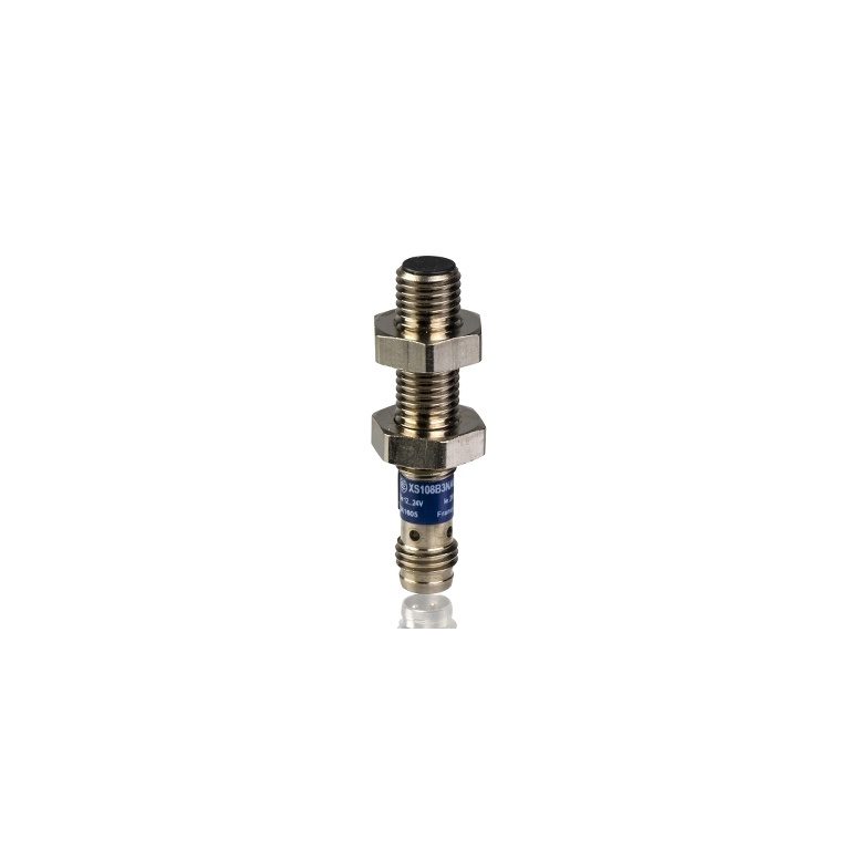 XS108BLPAM8 Inductive sensor XS1 M8, L50mm, brass, Sn1.5mm, 12.24VDC, M8 Telemecanique Sensors xs xt 515 cpoda2016111 web