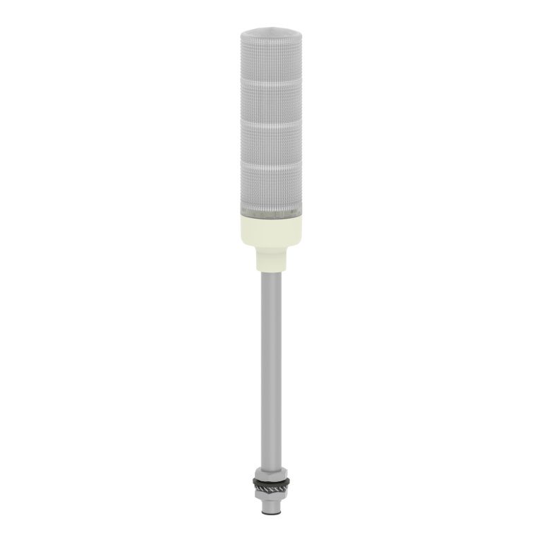 XVGB4ST Tower Light RAGB 24V LED W. Buzzer Direct tube mounting Schneider Electric xvgb4st front 1500x1500