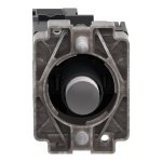 ZB2BWM11C metal series pushbutton base 380V AC-50HZ LED white-1NO contact-IEC640947-5-1 Schneider Electric zb2bwb11c front 20