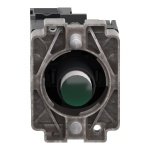 ZB2BWM31C metal series pushbutton base 380V AC-50HZ LED green-1NO contact-IEC640947-5-1 Schneider Electric zb2bwb31c front 20