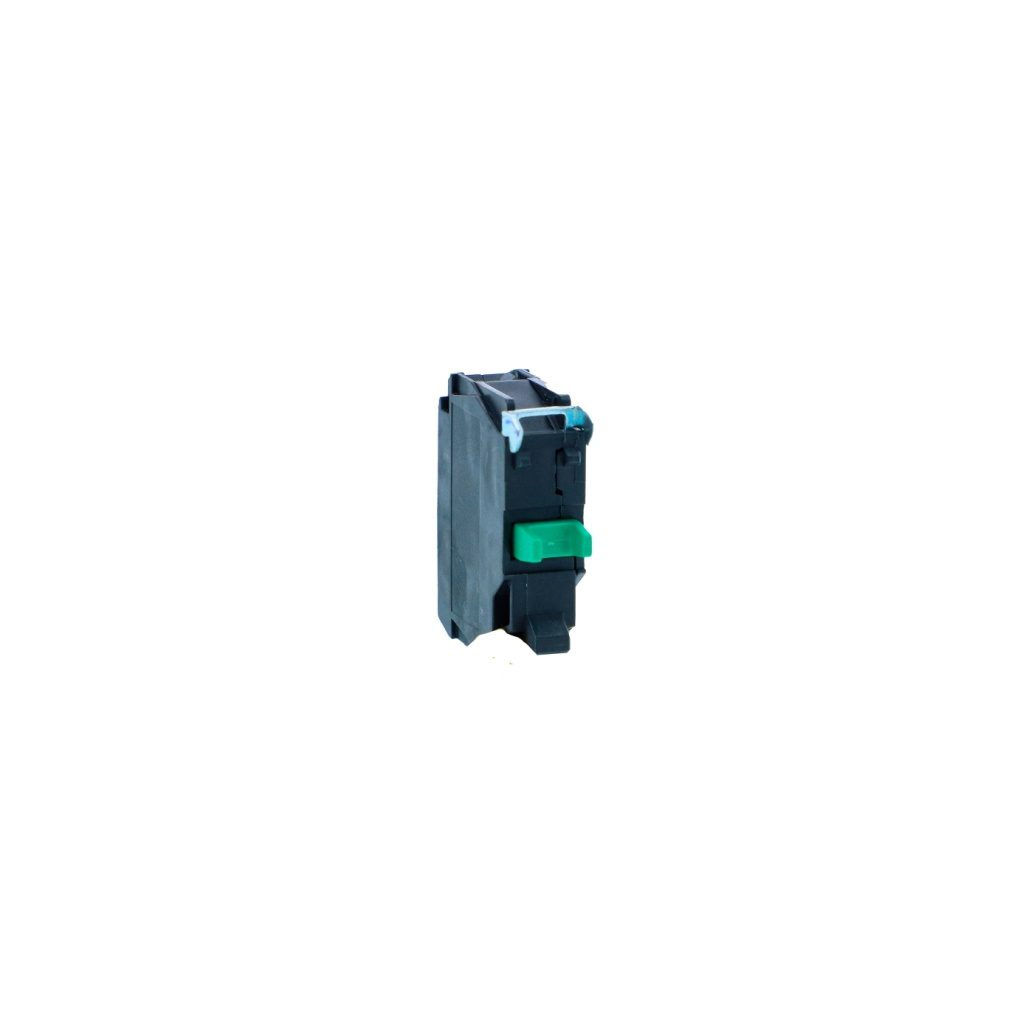 ZBE101N Single contact block, Harmony XB5N XB7N, silver alloy, screw clamp terminal, 1 NO Schneider Electric zbe101n main 202