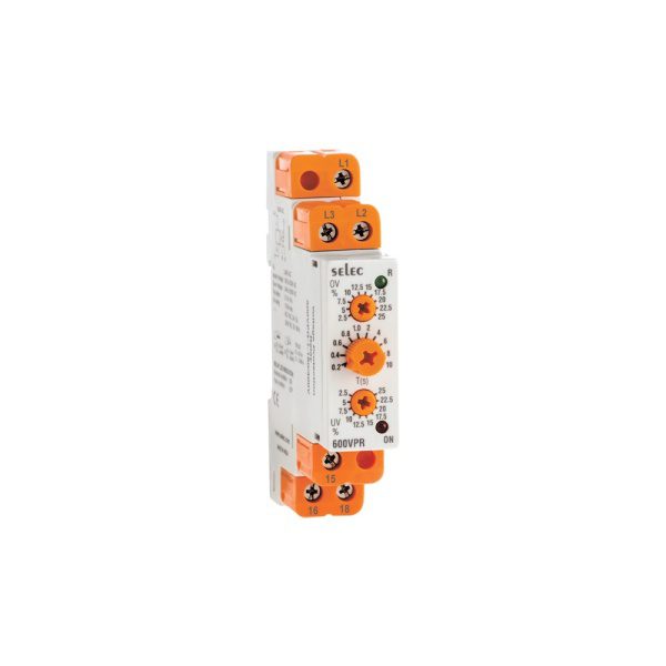 600VPR-1-130 320V-CE Voltage protection relay for 220V L-N Selec 600vpr 46ad6d7384caba7eadad22efe6a97e20 3cef9b2c8b6968379c26