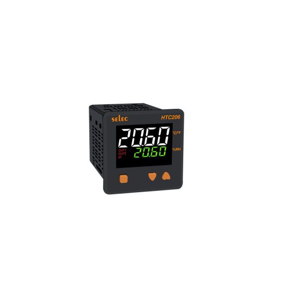 HTC206 4 digit dual display Humidity Temperature controller Selec htc206 webshop 60e9ea3cf38e436099560cc98141d5e0