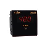 MV305 LED Voltmeter, 96x96mm Selec mv305 webshop e3d64b6d3dcd433d040e12285e137d3c