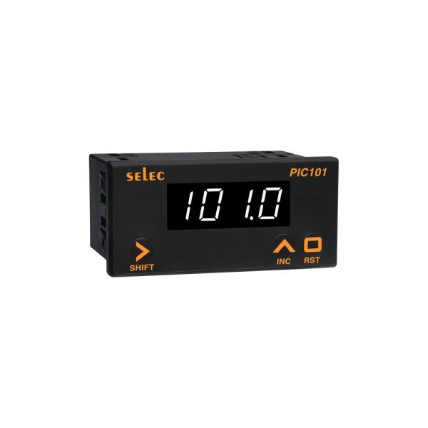 PIC101B-VI Process Indicator, VI Input, 48X96 mm Selec pic101b vi web 541b9b8ad650cf10942076fcf8cf4982