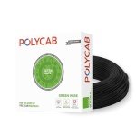 10Sqmm, Black Polycab Maxima Green Wire HR FR-LSH LF PVC Insulated Copper Cable 90Mtrs polycab maxima black