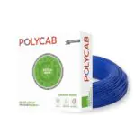 10Sqmm, Blue Polycab Maxima Green Wire HR FR-LSH LF PVC Insulated Copper Cable 90Mtrs polycab maxima blue