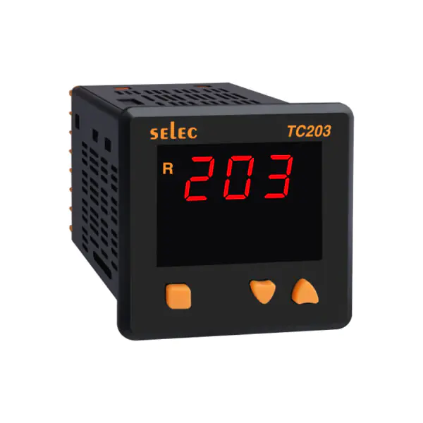 TC203AX Single Display, Relay SSR output 72X72 mm Selec tc203ax web f4fc00adcadedabc4bd4f82d235ebee5
