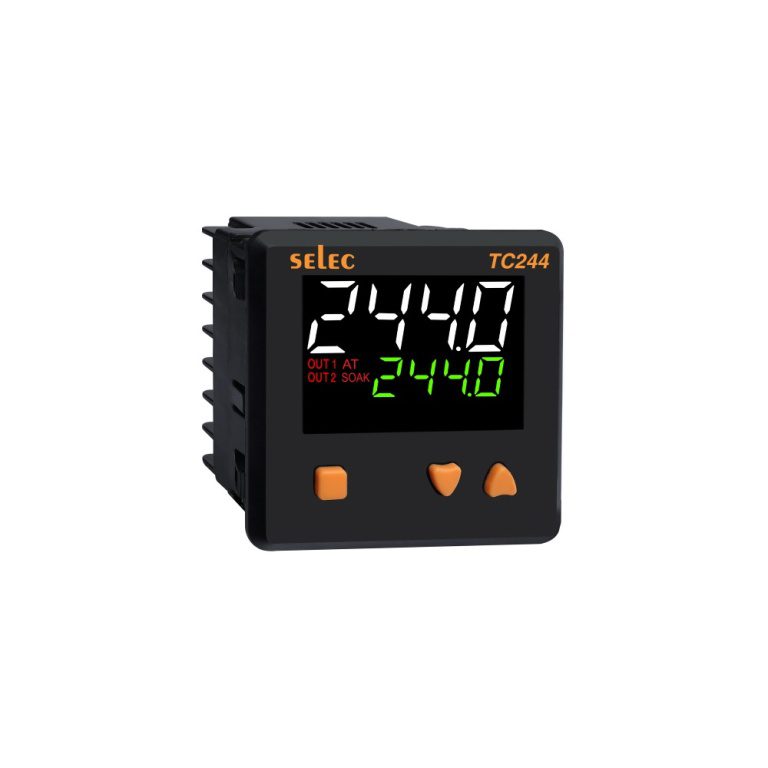 TC244CX White Green Display, 2 relay output, 72X72mm Selec tc244cx web 3728aa422cc3bc723cd9e63e96218383